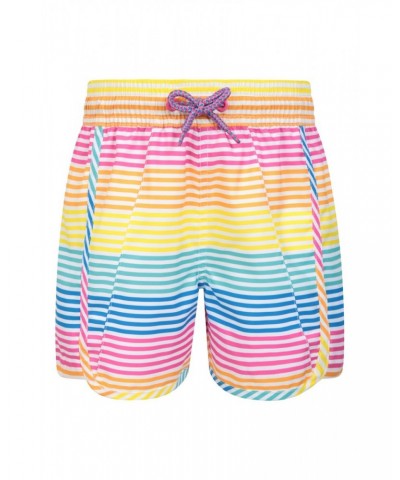 Patterned Kids Boardshorts Lilac $10.63 Pants
