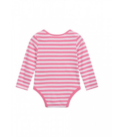 Baby Organic Bodysuit Set Light Pink $21.59 Babywear