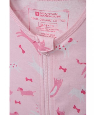 Baby Organic Bodysuit Set Light Pink $21.59 Babywear