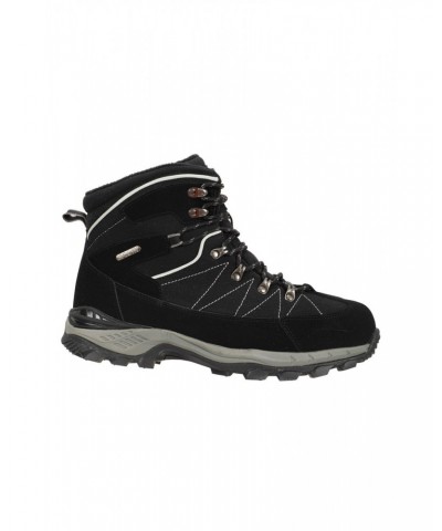 Boulder Mens Winter Trekker Boots Charcoal $34.20 Footwear