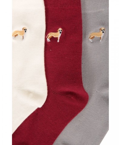 Recycled Motif Kids Socks Multipack Grey $11.20 Accessories