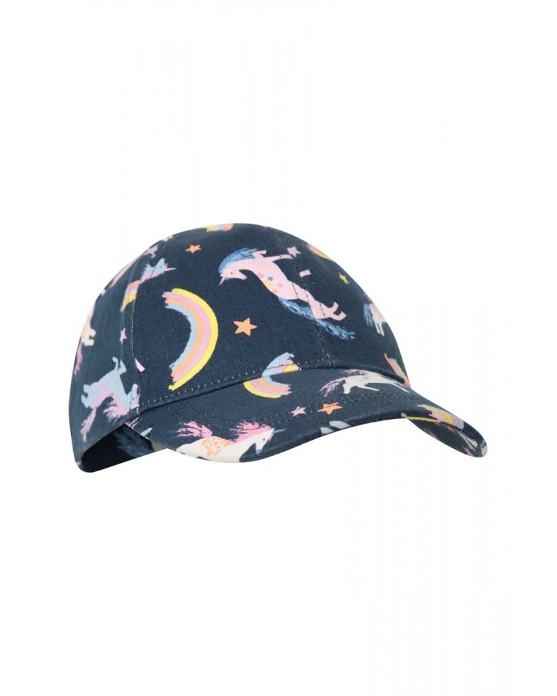 Glare Kids Printed Baseball Cap Navy $9.17 Accessories