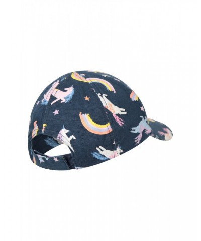 Glare Kids Printed Baseball Cap Navy $9.17 Accessories