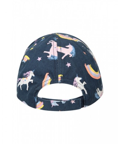 Glare Kids Printed Baseball Cap Navy $9.17 Accessories