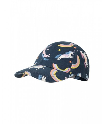 Glare Kids Printed Baseball Cap Navy $9.17 Accessories