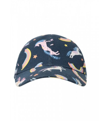 Glare Kids Printed Baseball Cap Navy $9.17 Accessories