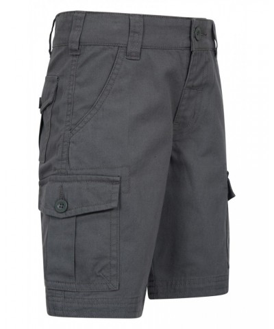 Kids Cargo Shorts Charcoal $19.79 Pants