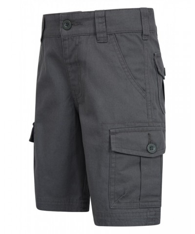 Kids Cargo Shorts Charcoal $19.79 Pants