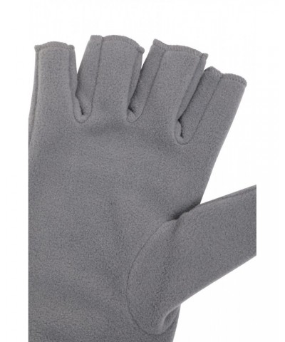 Polartec Fleece Flip Top Mittens Charcoal $14.24 Accessories