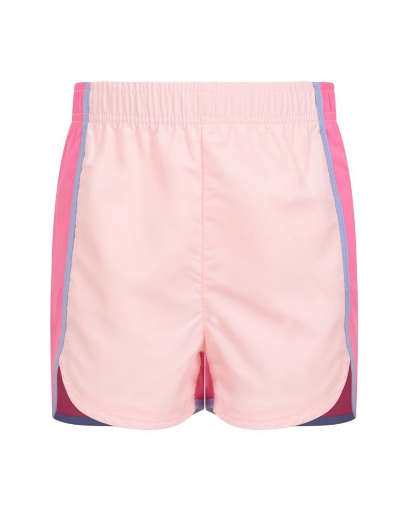 Kids Active Colorblock Shorts Pink $11.01 Active