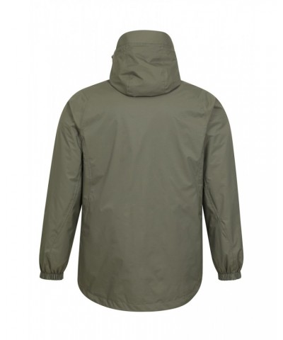 Bracken Extreme 3 in 1 Mens Waterproof Jacket Dark Khaki $80.99 Jackets