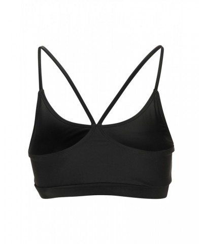 Sporty Womens Bikini Top Black $11.50 Swimwear