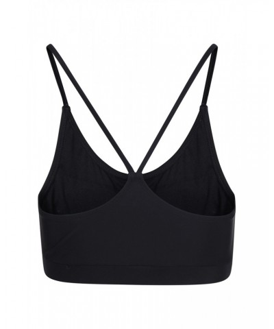 Sporty Womens Bikini Top Black $11.50 Swimwear