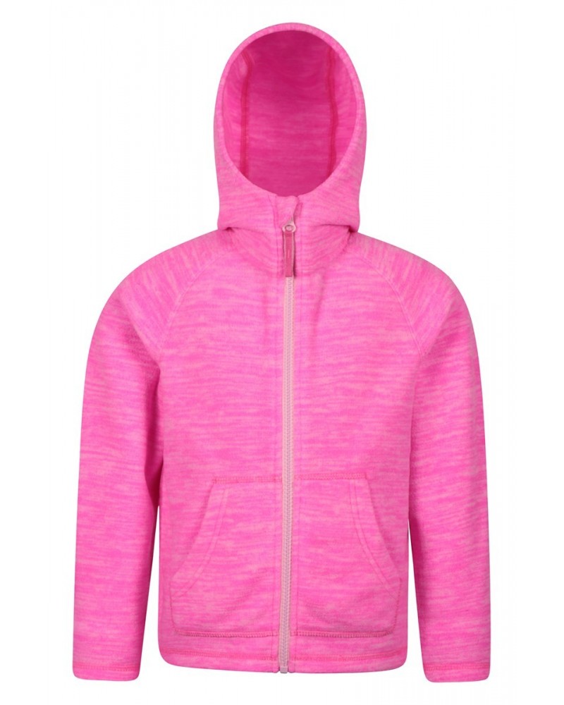 Snowdonia Kids Hoodie Bright Pink $16.49 Tops