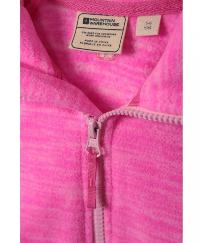 Snowdonia Kids Hoodie Bright Pink $16.49 Tops