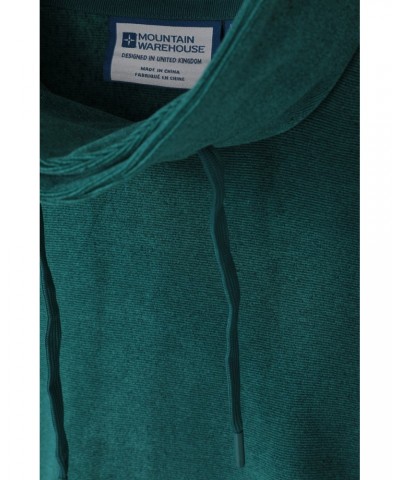 Hebridean Womens Cowl Neck Sweatshirt Dark Green $16.65 Fleece