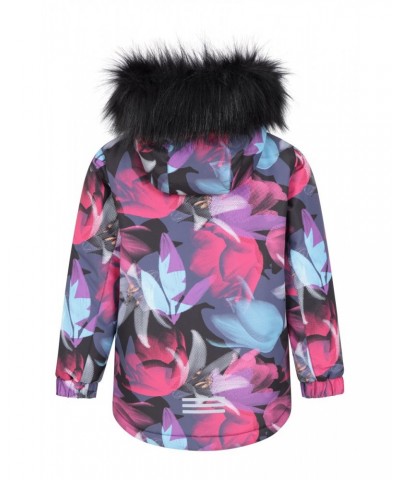 Ranger Printed Kids Water Resistant Jacket Orchid Garden $23.39 Jackets