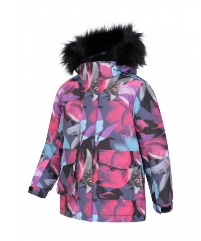 Ranger Printed Kids Water Resistant Jacket Orchid Garden $23.39 Jackets