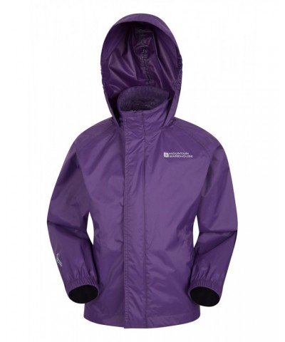 Pakka Kids Waterproof Jacket Dark Purple $12.41 Jackets