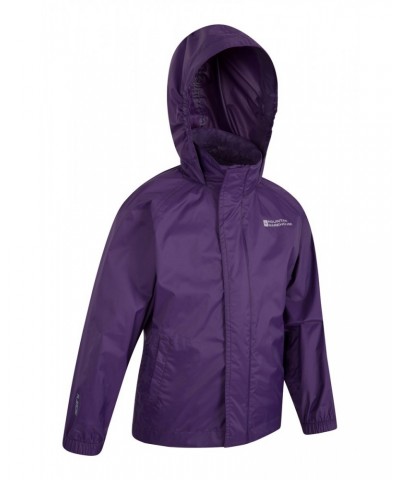 Pakka Kids Waterproof Jacket Dark Purple $12.41 Jackets