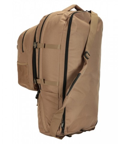 Traveller 60L 20L Backpack Light Brown $42.30 Backpacks