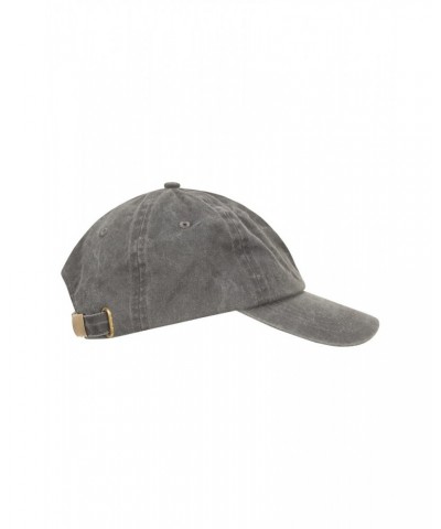 Washed Mens Baseball Cap Black $9.51 Accessories