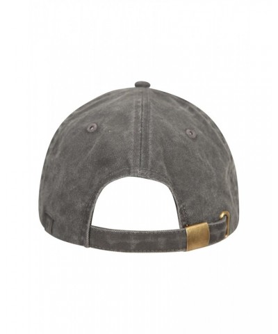 Washed Mens Baseball Cap Black $9.51 Accessories