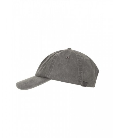 Washed Mens Baseball Cap Black $9.51 Accessories