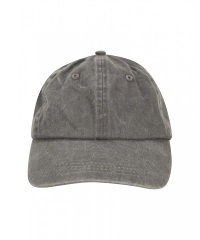 Washed Mens Baseball Cap Black $9.51 Accessories