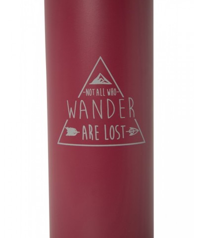 35 oz. Printed Metallic Bottle With Karabiner Burgundy $9.68 Accessories