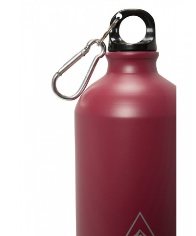 35 oz. Printed Metallic Bottle With Karabiner Burgundy $9.68 Accessories