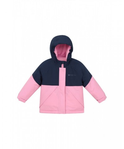 Baby Colourblock Waterproof Jacket Pink $16.82 Babywear