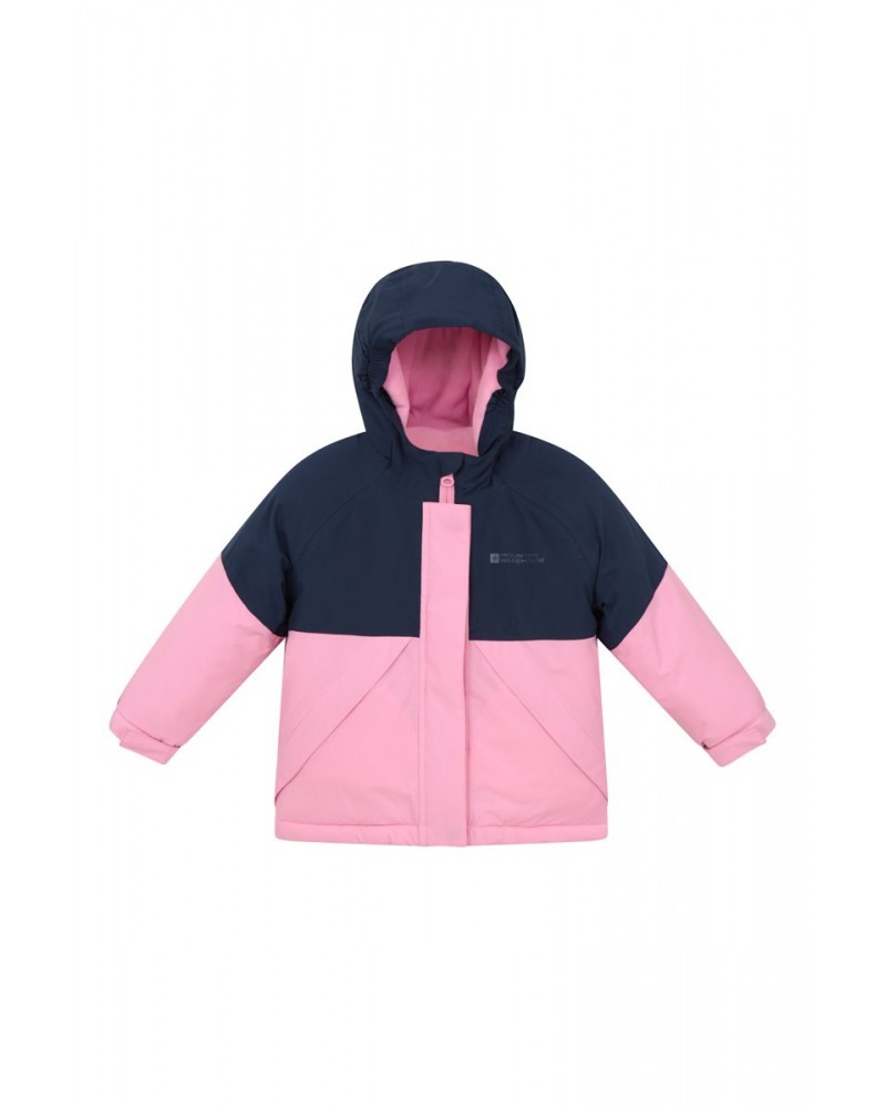 Baby Colourblock Waterproof Jacket Pink $16.82 Babywear