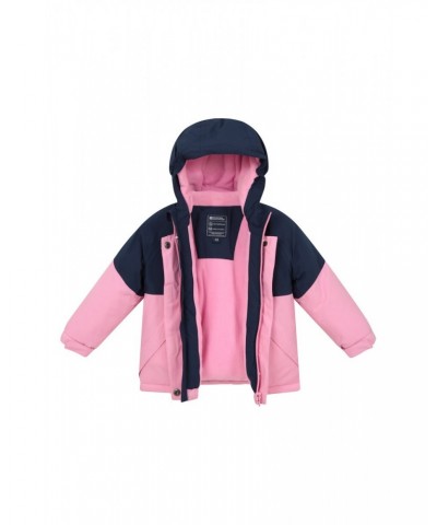 Baby Colourblock Waterproof Jacket Pink $16.82 Babywear