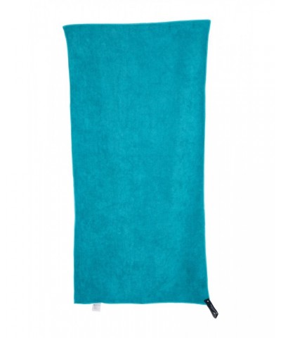 Micro Towelling Travel Towel - Medium - 120 x 60cm Teal $11.20 Travel Accessories