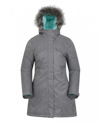 Flare Womens Parka Grey $37.60 Jackets