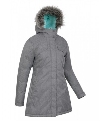 Flare Womens Parka Grey $37.60 Jackets