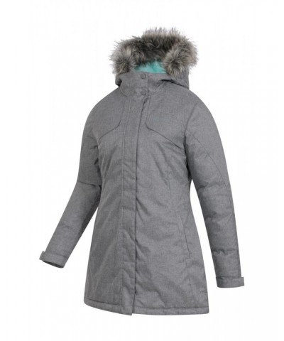 Flare Womens Parka Grey $37.60 Jackets