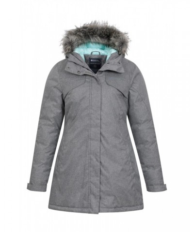 Flare Womens Parka Grey $37.60 Jackets