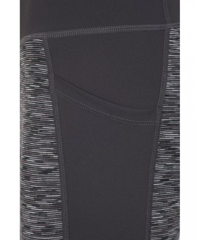 Bend and Stretch Panelled Womens Leggings Black $15.84 Pants