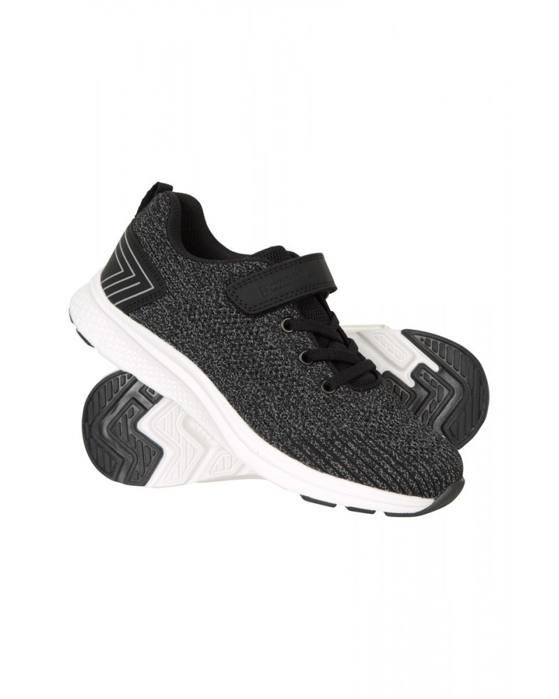 Be Seen Kids Adaptive Active Sneakers Black $22.05 Active