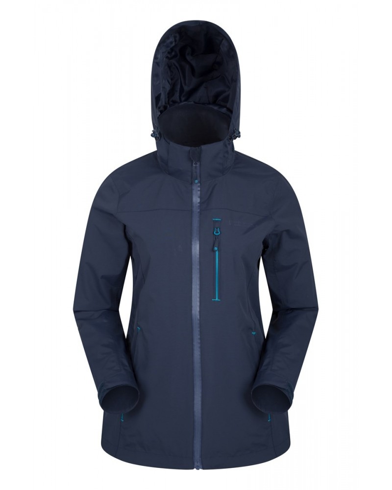 Rainforest Extreme Waterproof Womens Jacket Navy $31.79 Jackets