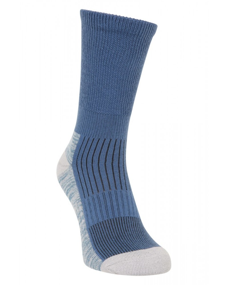 Isocool Mid-Calf Hiker Socks Blue $10.79 Accessories