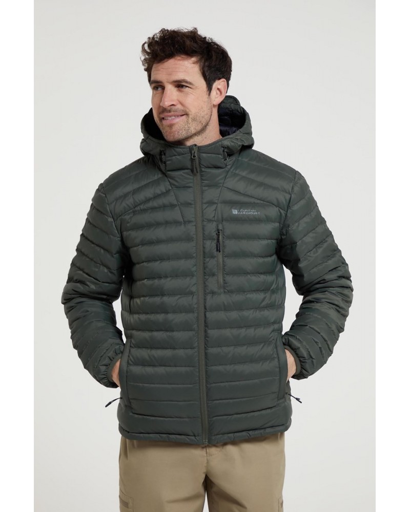 Henry II Extreme Mens Down Jacket Dark Khaki $30.60 Jackets