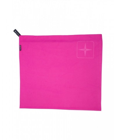 Microfibre Travel Towel - Large - 130 x 70cm Fuchsia $11.59 Travel Accessories