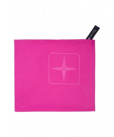 Microfibre Travel Towel - Large - 130 x 70cm Fuchsia $11.59 Travel Accessories