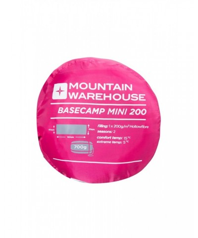 Basecamp 200 Mini Sleeping Bag Pink $16.19 Sleeping Bags