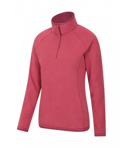 Montana Womens Half-Zip Fleece Rust $14.57 Fleece