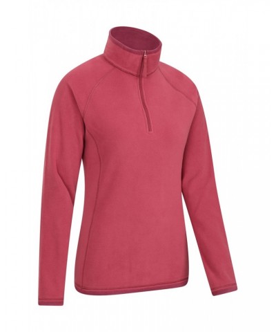 Montana Womens Half-Zip Fleece Rust $14.57 Fleece