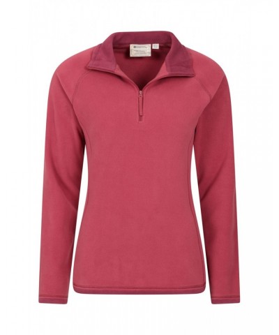 Montana Womens Half-Zip Fleece Rust $14.57 Fleece